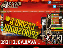 Tablet Screenshot of bookiepalace.com